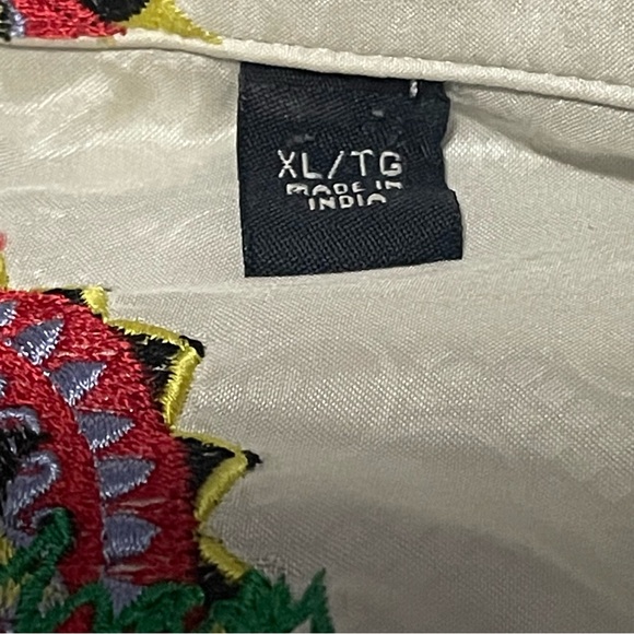 Robert Graham knowledge wisdom truth long sleeve size XL blue and gold - Picture 8 of 13